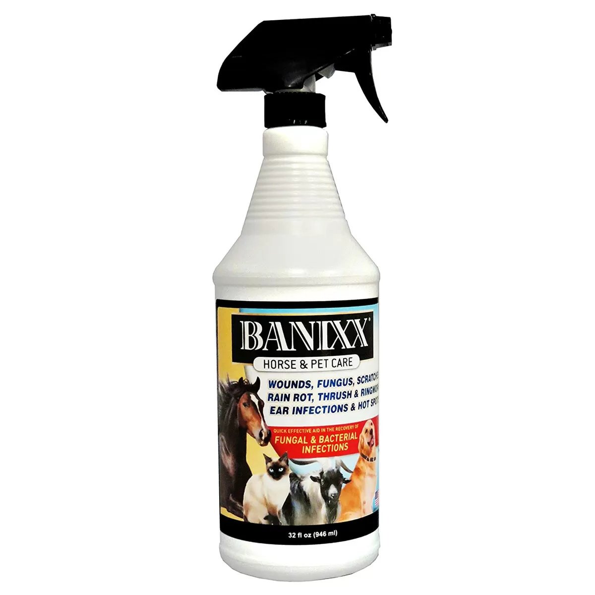 Banixx Horse and Pet Care Spray - 32oz