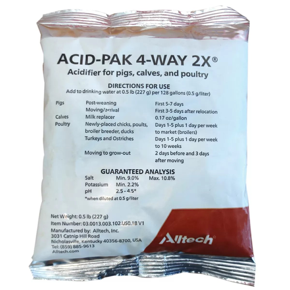 Alltech® Acid-Pak 4-Way 2X® - 8 oz