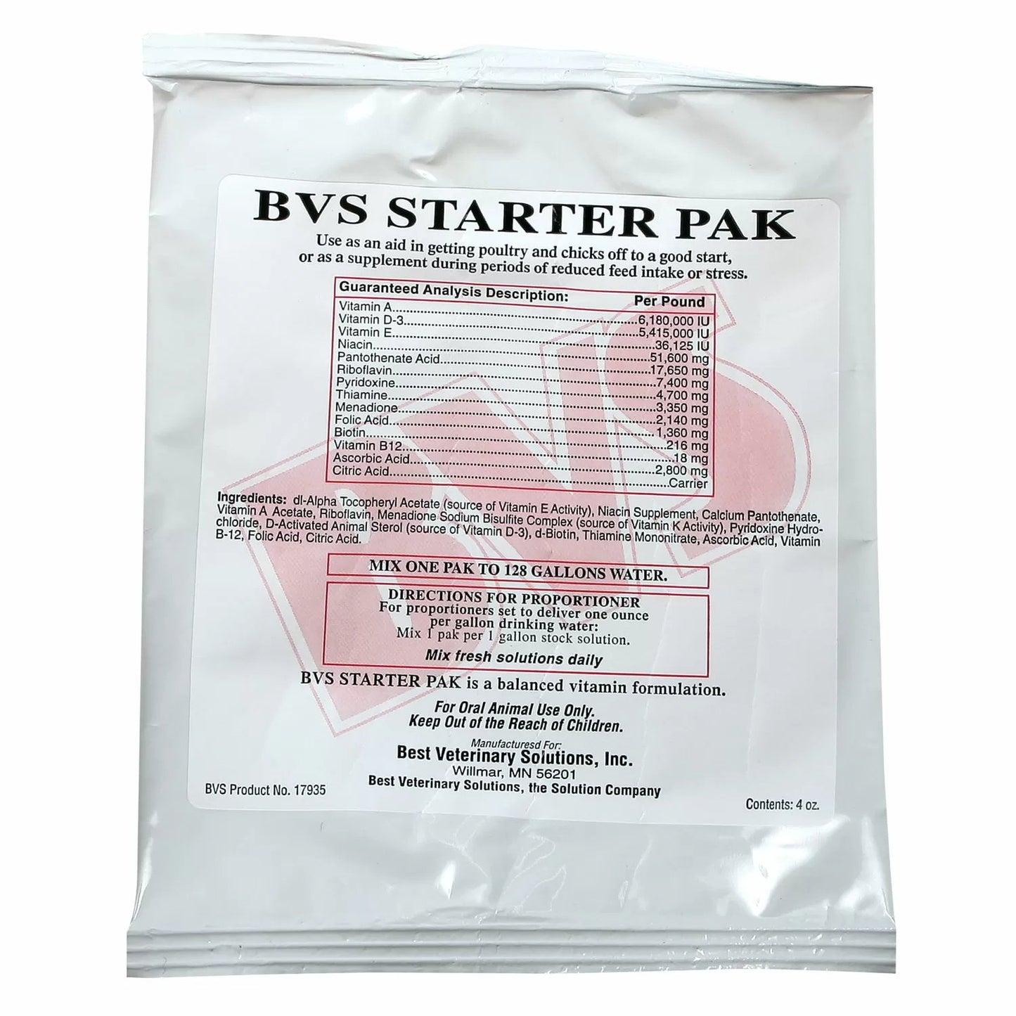 Poultry Starter Pak