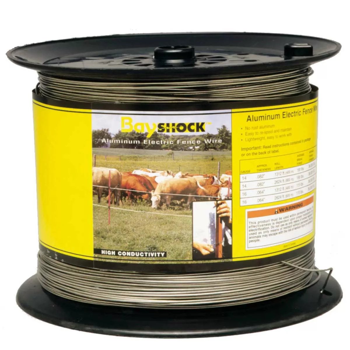 Parmak Bayshock 14 Gauge Aluminum Wire - 1312'