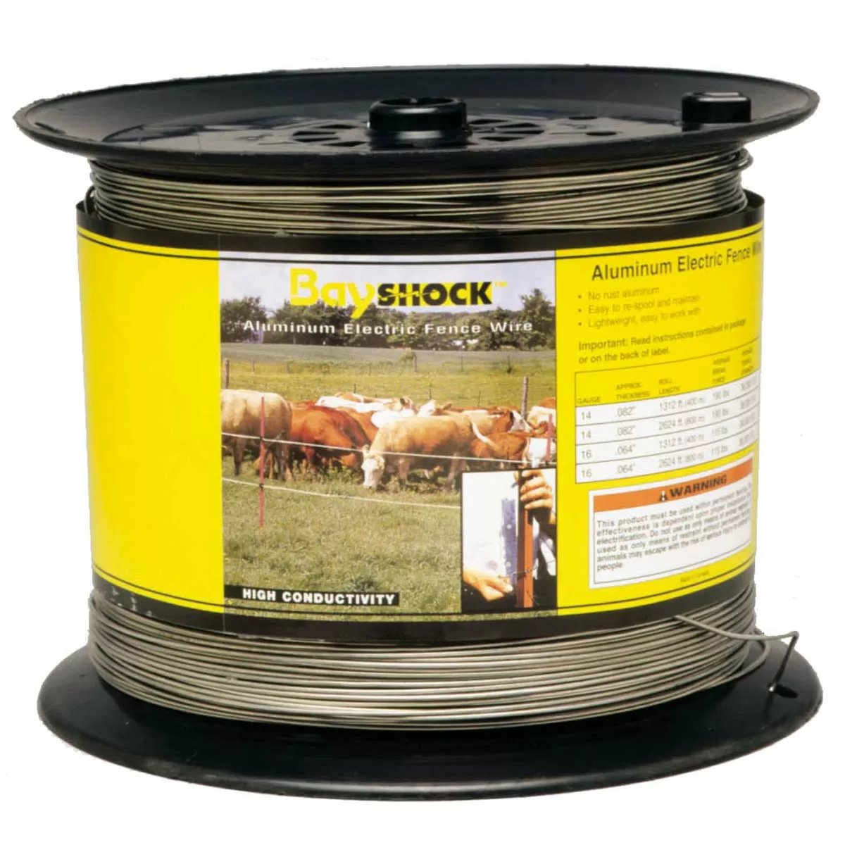 Parmak Bayshock 14 Gauge Aluminum Wire - 2624'