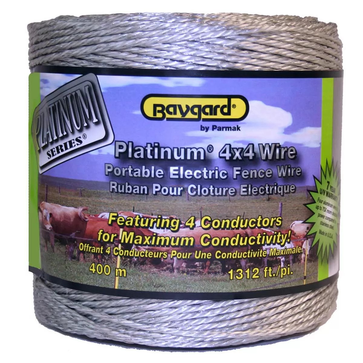 Parmak Baygard Platinum Series™ Electric Fence Wire - 1,312'