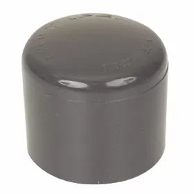 PVC End Caps  1/2" to 1"