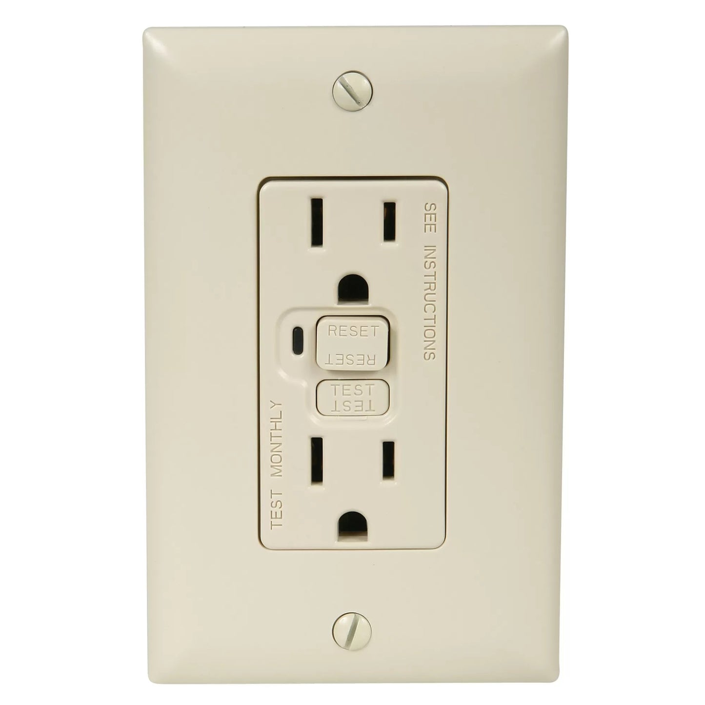 Wall Receptacles - 15 Amp GFCI - UL Listed