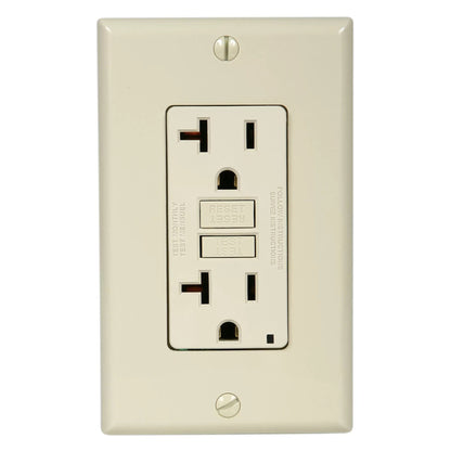 Wall Receptacles - 20 Amp - GFCI UL Listed