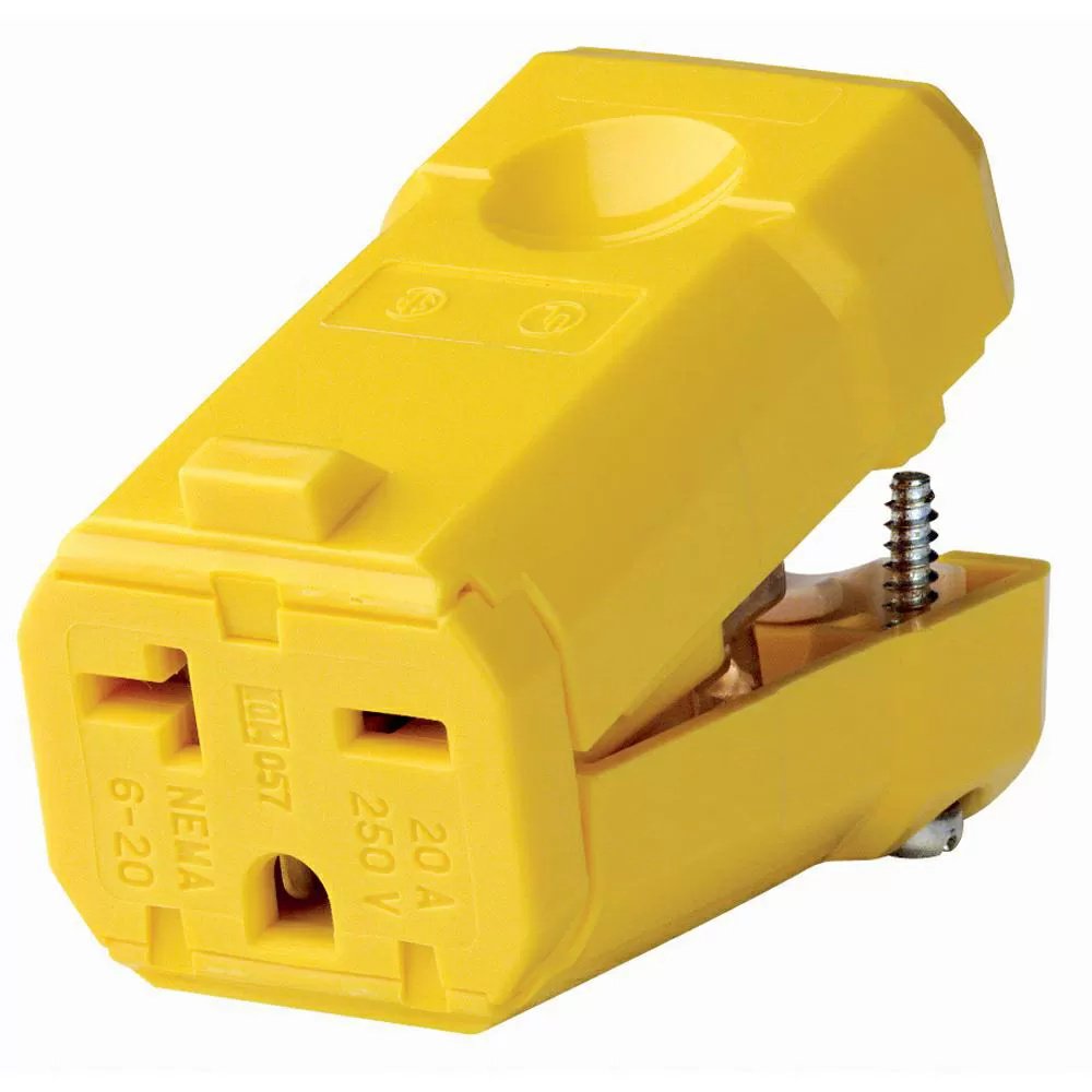 Leviton® 20 Amp 250 Volt Industrial-Grade Connector