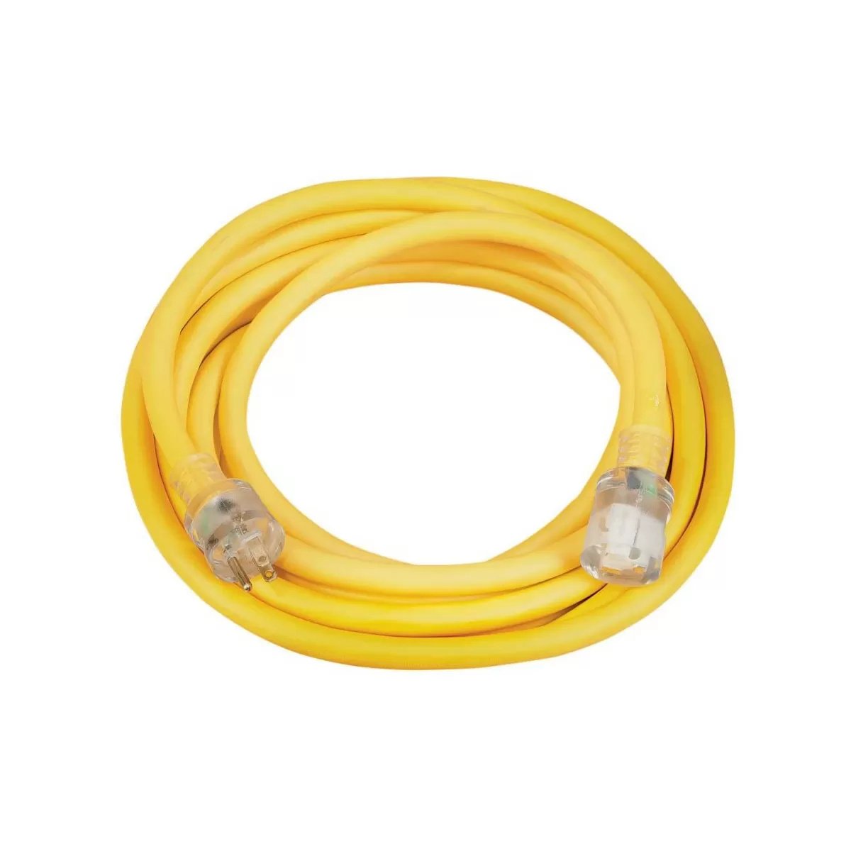 Coleman Cable10/3 SJTW Yellow Vinyl Outdoor Extension Cord