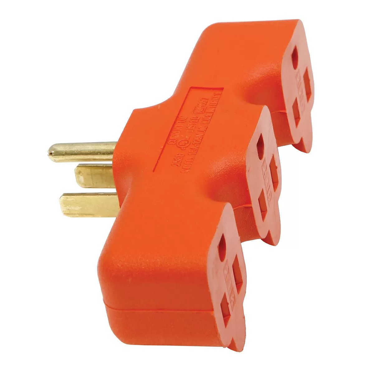 Leviton® Vinyl Grounding Triple Outlet