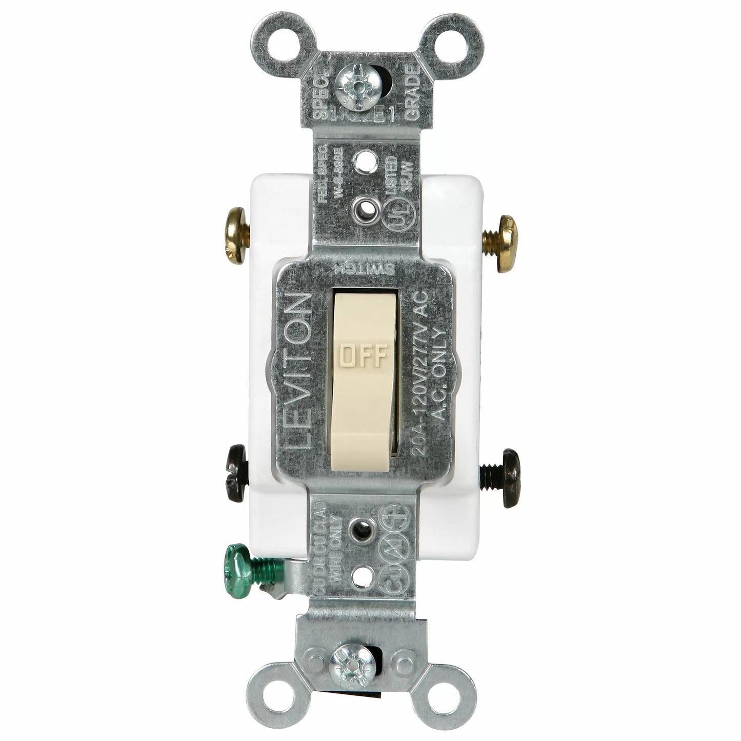 Double Pole Toggle Switch 20 Amps