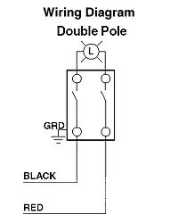 Double Pole Toggle Switch 20 Amps