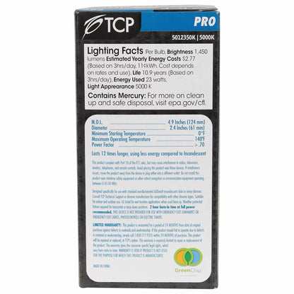 23 Watt Dimmable Springlamp PRO 5000K