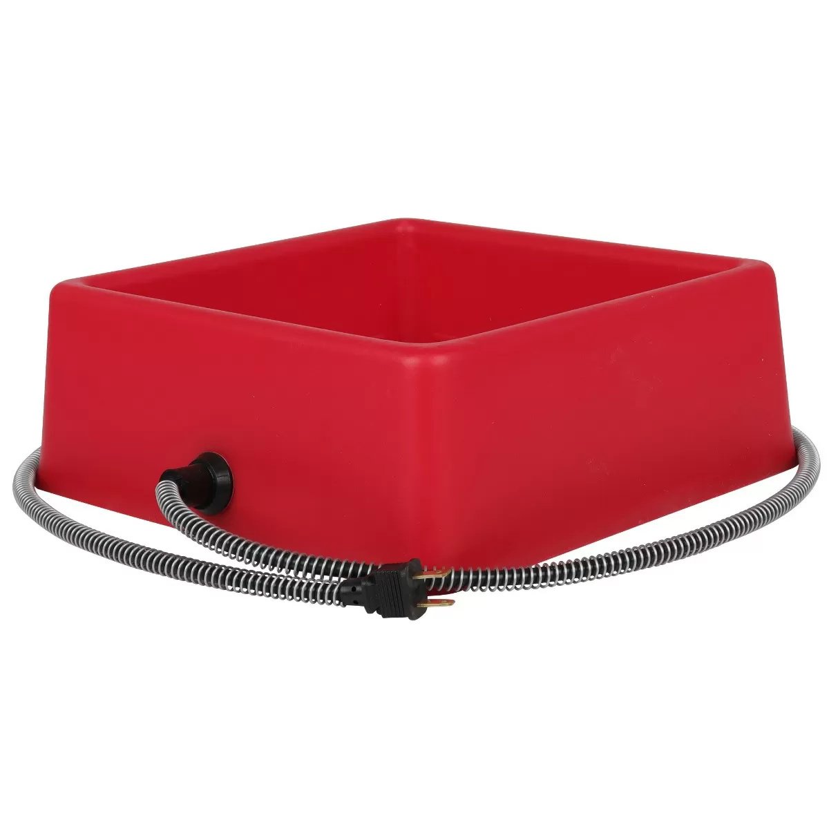 Square Heated Pet Bowl - 1-1/4 Gallon