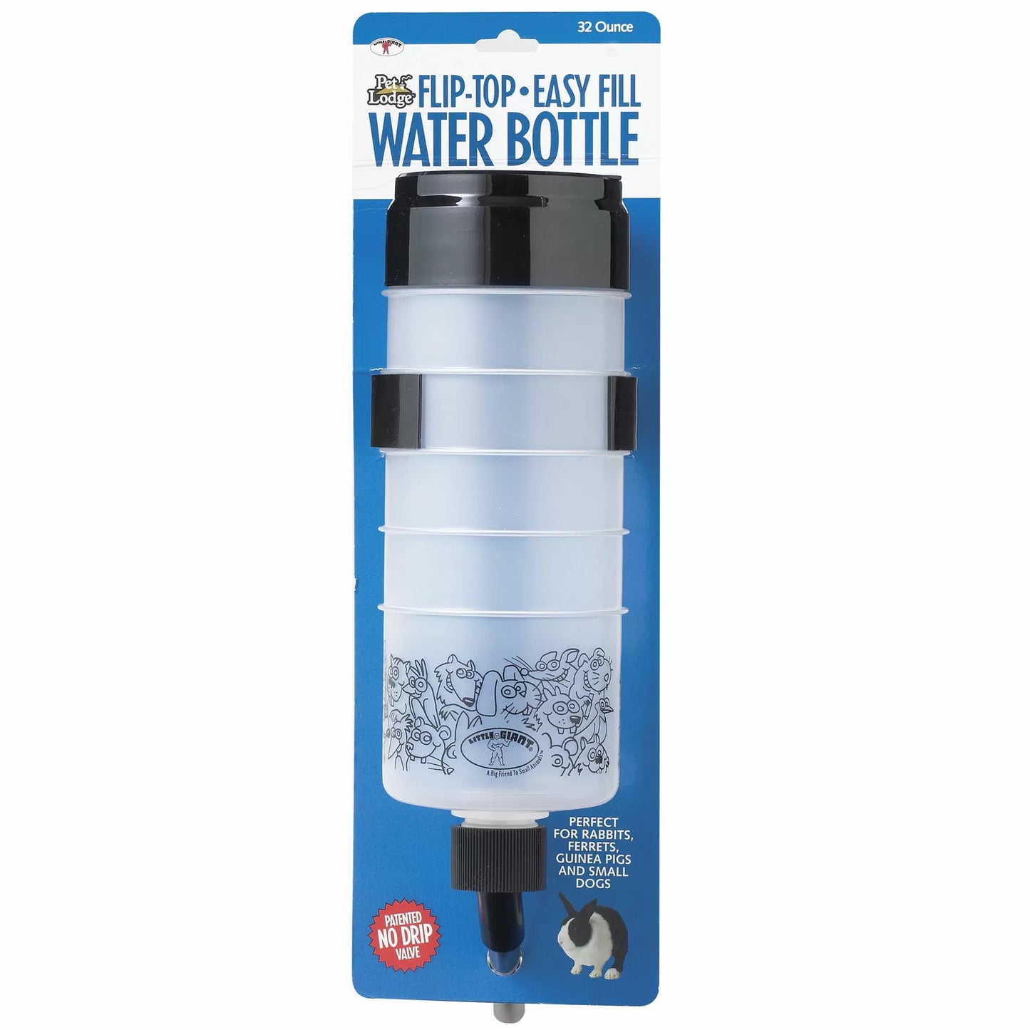 Pet Lodge™ 32 oz. Hinged Top Water Bottle