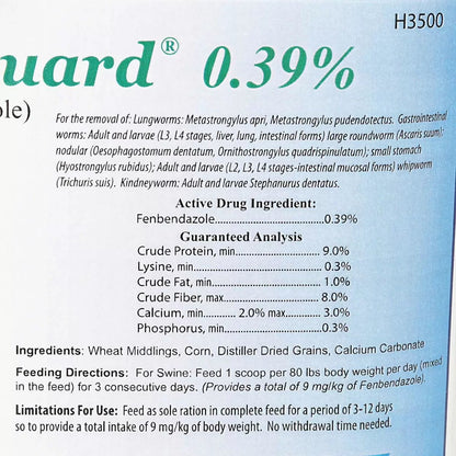 Safe-Guard® 0.39% Swine Dewormer - 3.75 lbs.