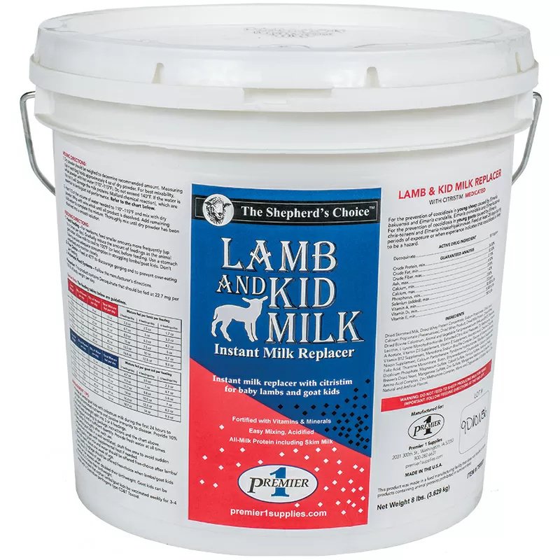 The Shepherd's Choice Lamb & Kid Instant Milk Replacer - 8 lb Pail