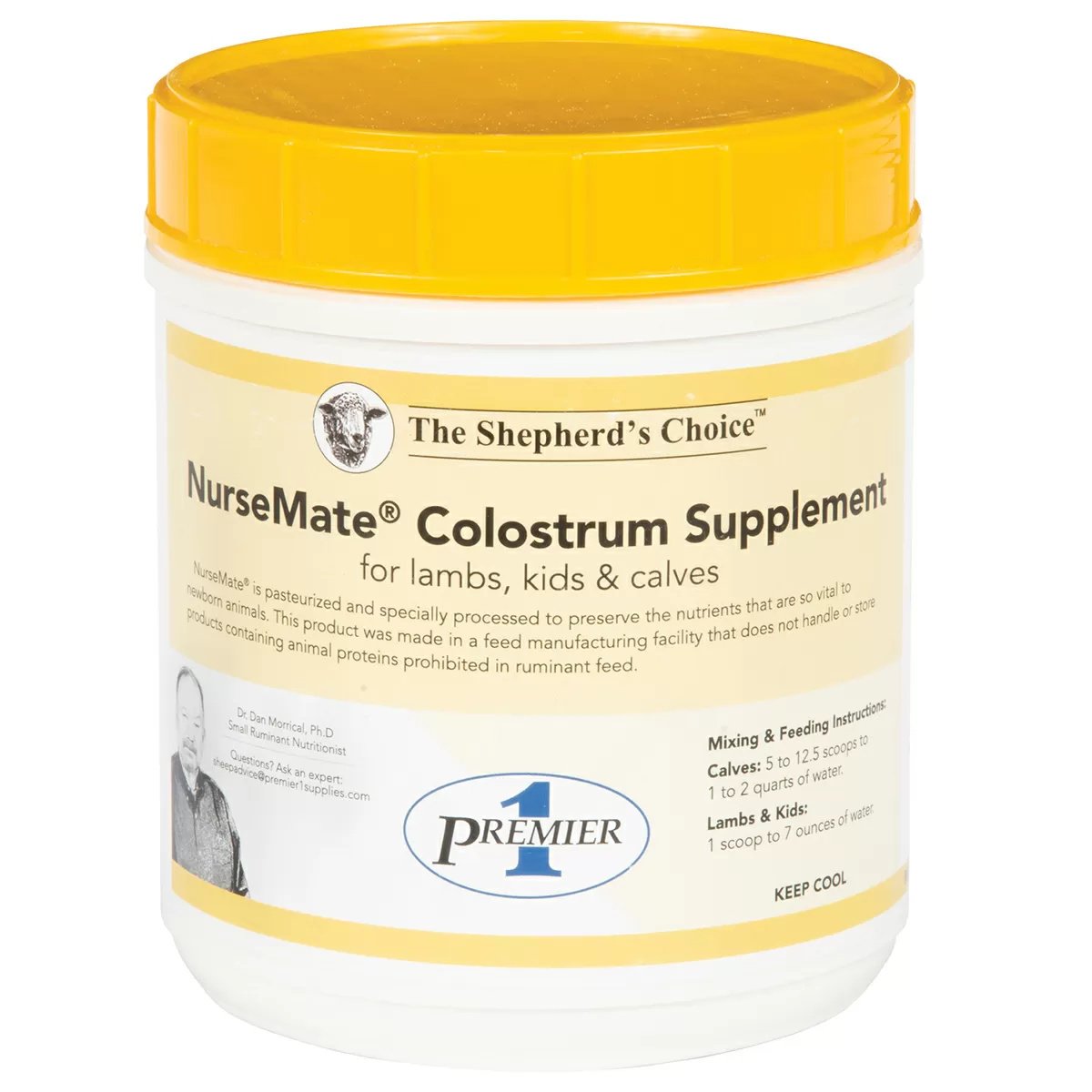 The Shepherd's Choice™ NurseMate® Colostrum Supplement - 3 lb Jar