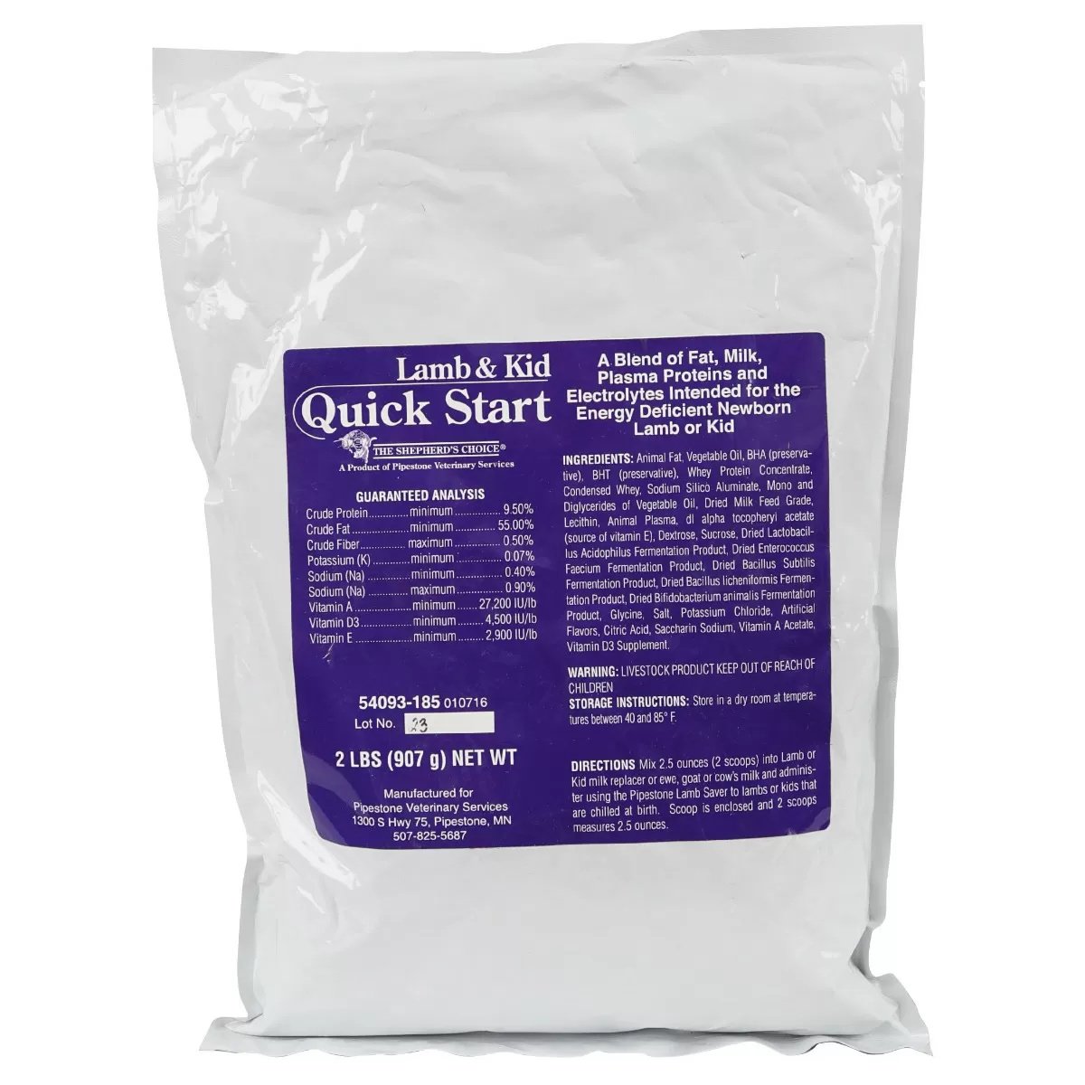 The Shepherd's Choice Lamb & Kid Quick Start - 2 lb Bag