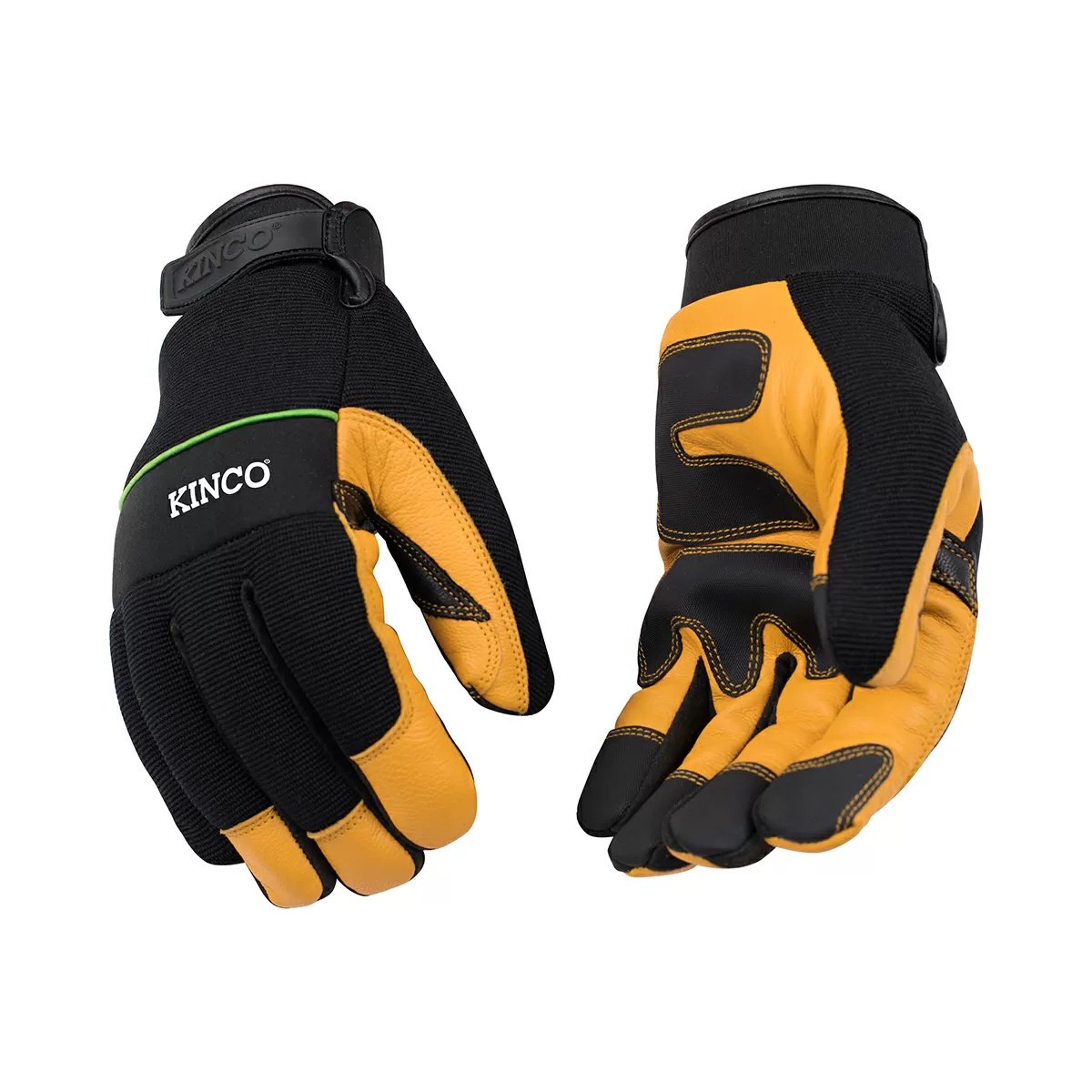 Kinco® KincoPro™ Hybrid Gloves w/Pull-Strap