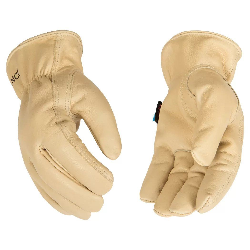 Kinco® Hydroflector™ Lined Water-Resistant Cowhide Driver Gloves