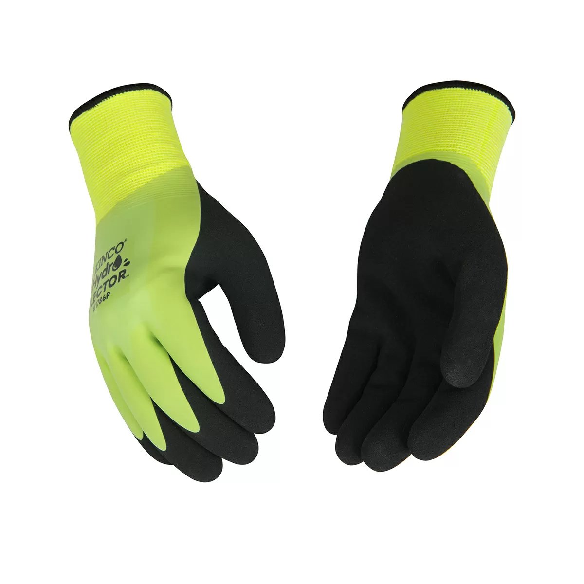 Kinco® Hydroflector™ Waterproof Hi-Vis Double Coated Palm Gloves