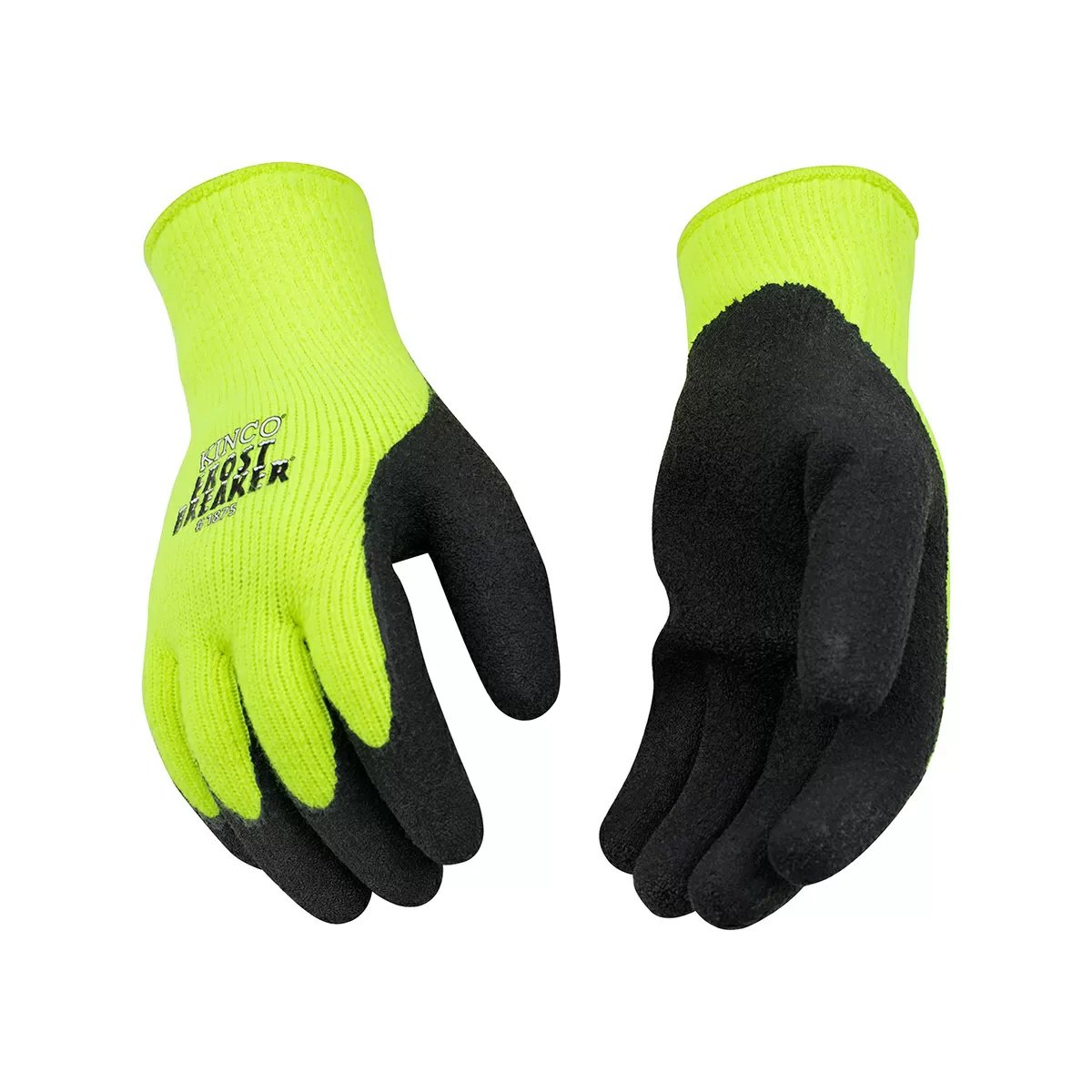 Kinco® Frost Breaker® Hi-Vis Thermal Knit Gloves w/Latex Palm