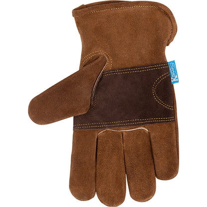 Kinco® Hydroflector™ Water-Resistant Premium Suede Cowhide Driver Gloves with Double Palm