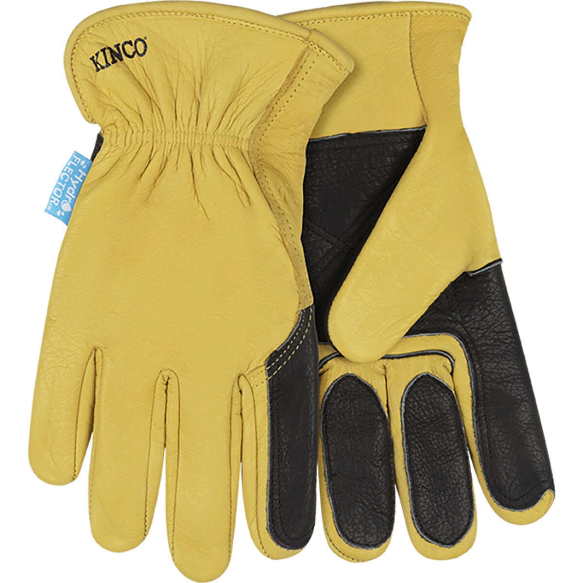 Kinco® Hydroflector™ Water-Resistant Premium Grain Buffalo Driver Gloves with Double Palm