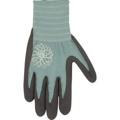 Kinco® Women's Bamboo/Nylon Knit Shell& Sandy Foam Latex Palm Gloves