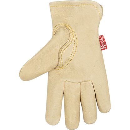 Kinco® Kids' Grain Goat Skin Leather Driver Gloves