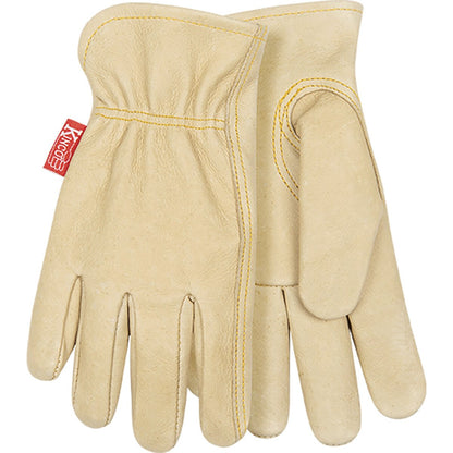 Kinco® Kids' Grain Goat Skin Leather Driver Gloves