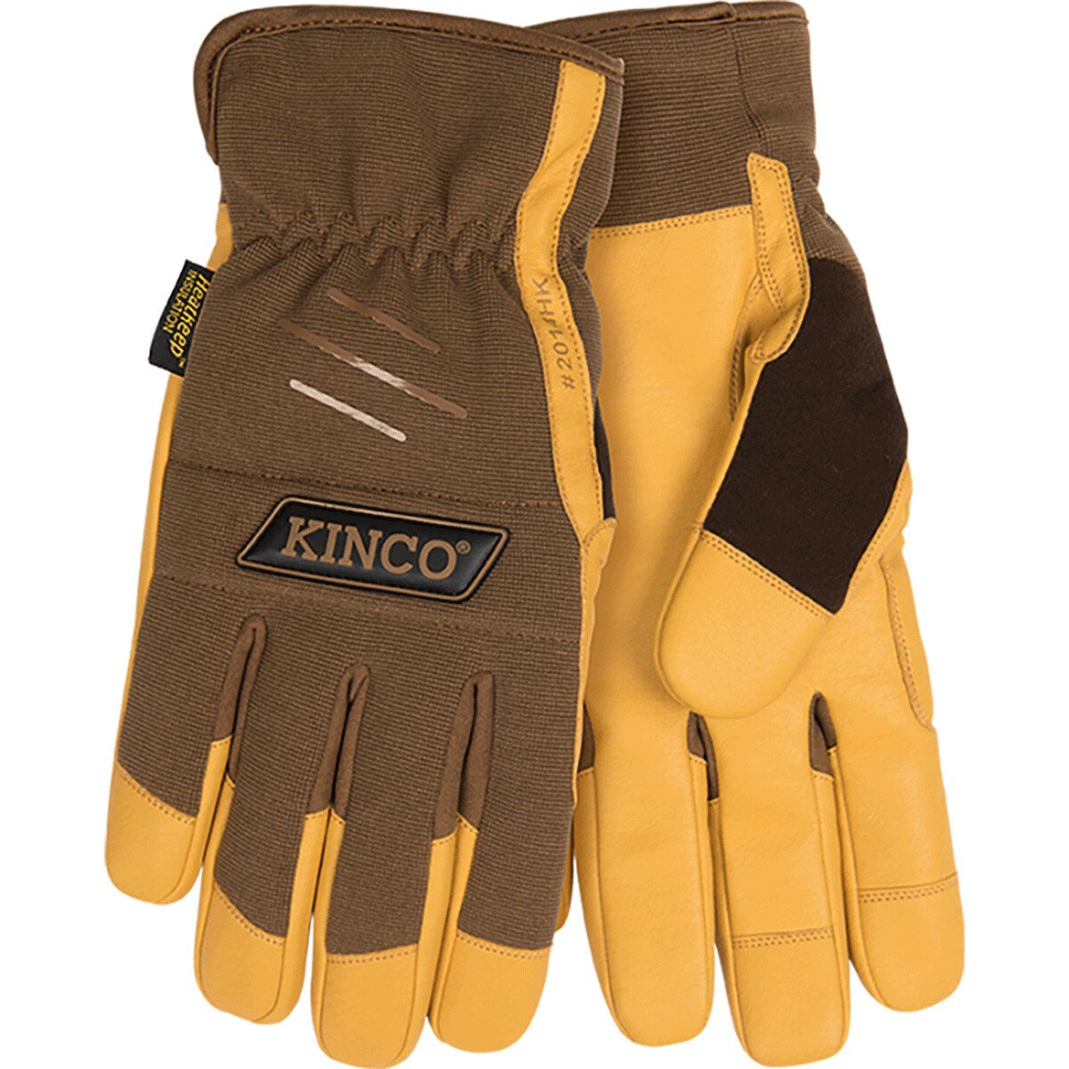 Kinco® Kincopro™ Lined Brown Synthetic Gloves