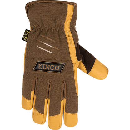 Kinco® Kincopro™ Lined Brown Synthetic Gloves