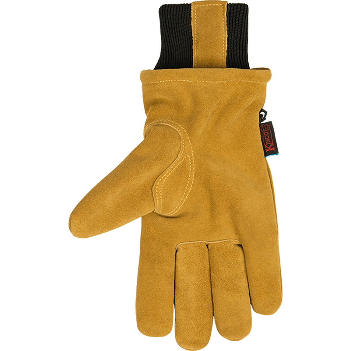 Kinco® Hydroflector™ Water-Resistant Premium Suede Cowhide Driver Gloves with Omni-Cuff