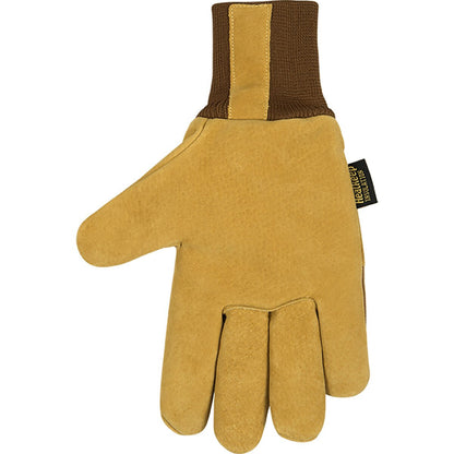 Kinco® Hydroflector™ Lined Waterproof Suede Pigskin Palm with Knit Wrist