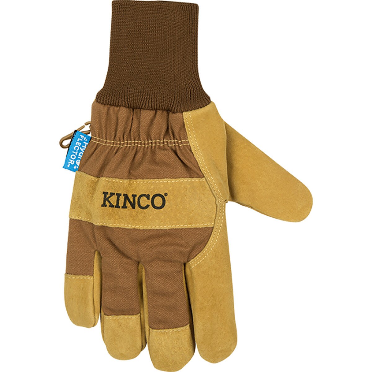 Kinco® Hydroflector™ Lined Waterproof Suede Pigskin Palm with Knit Wrist