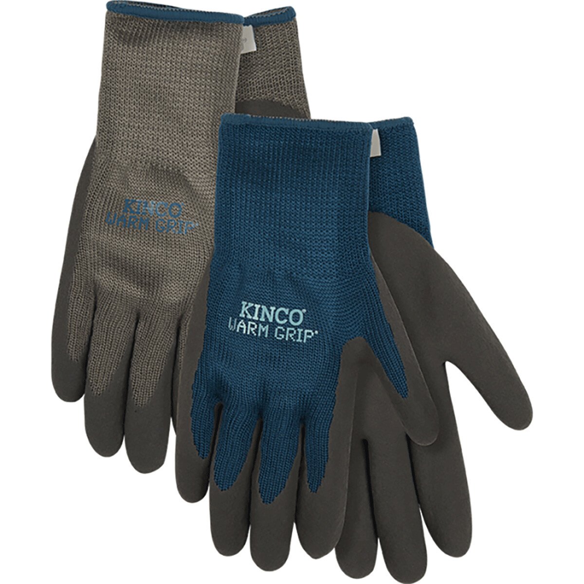 Kinco® Women's Warm Grip® Thermal Knit Shell & Sandy Foam Nitrile Palm Gloves