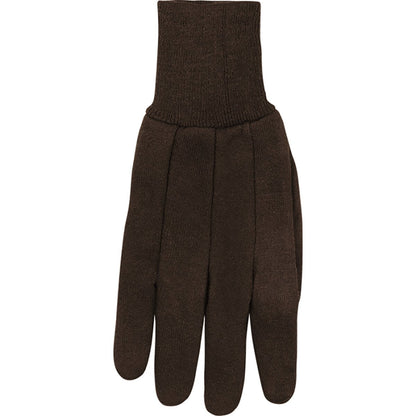 Kinco® 8 Ounce Brown Jersey Gloves, 12 Pack