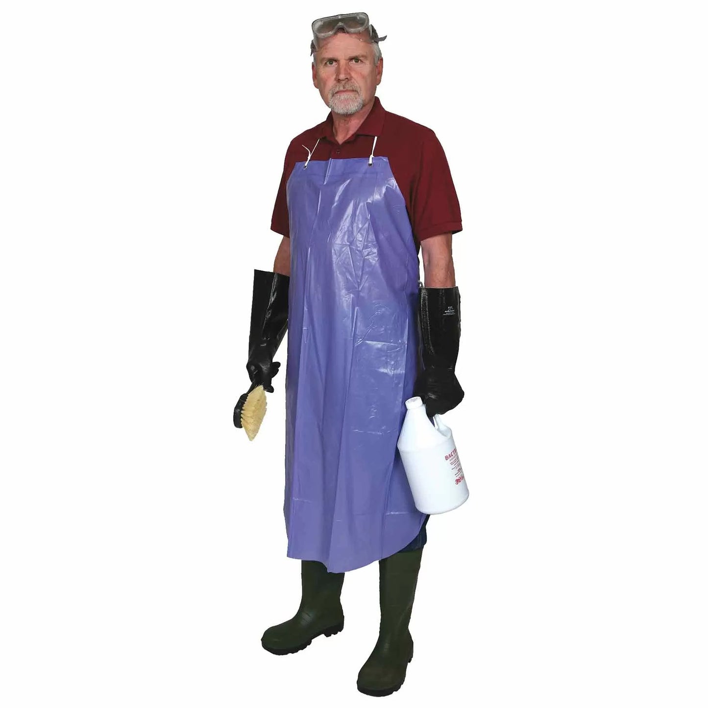 Vinyl Disposable Apron - 35" x 45"