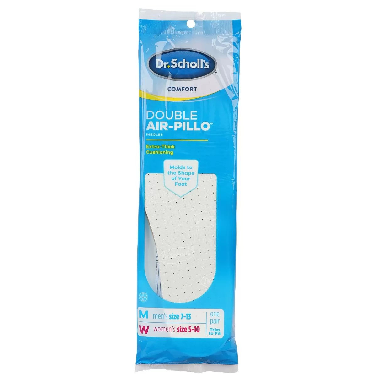 Dr. Scholl's® Comfort Double Air-Pillo® Insoles - One Pair