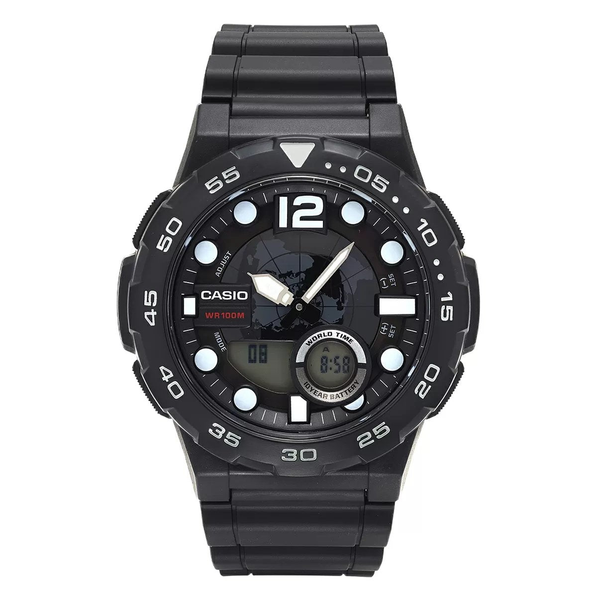 Casio Analog/Digital Combination Black Watch