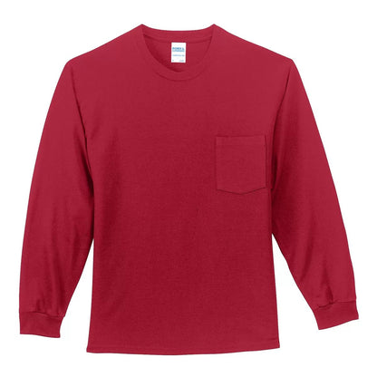 Long Sleeve Essential Pocket T-Shirt