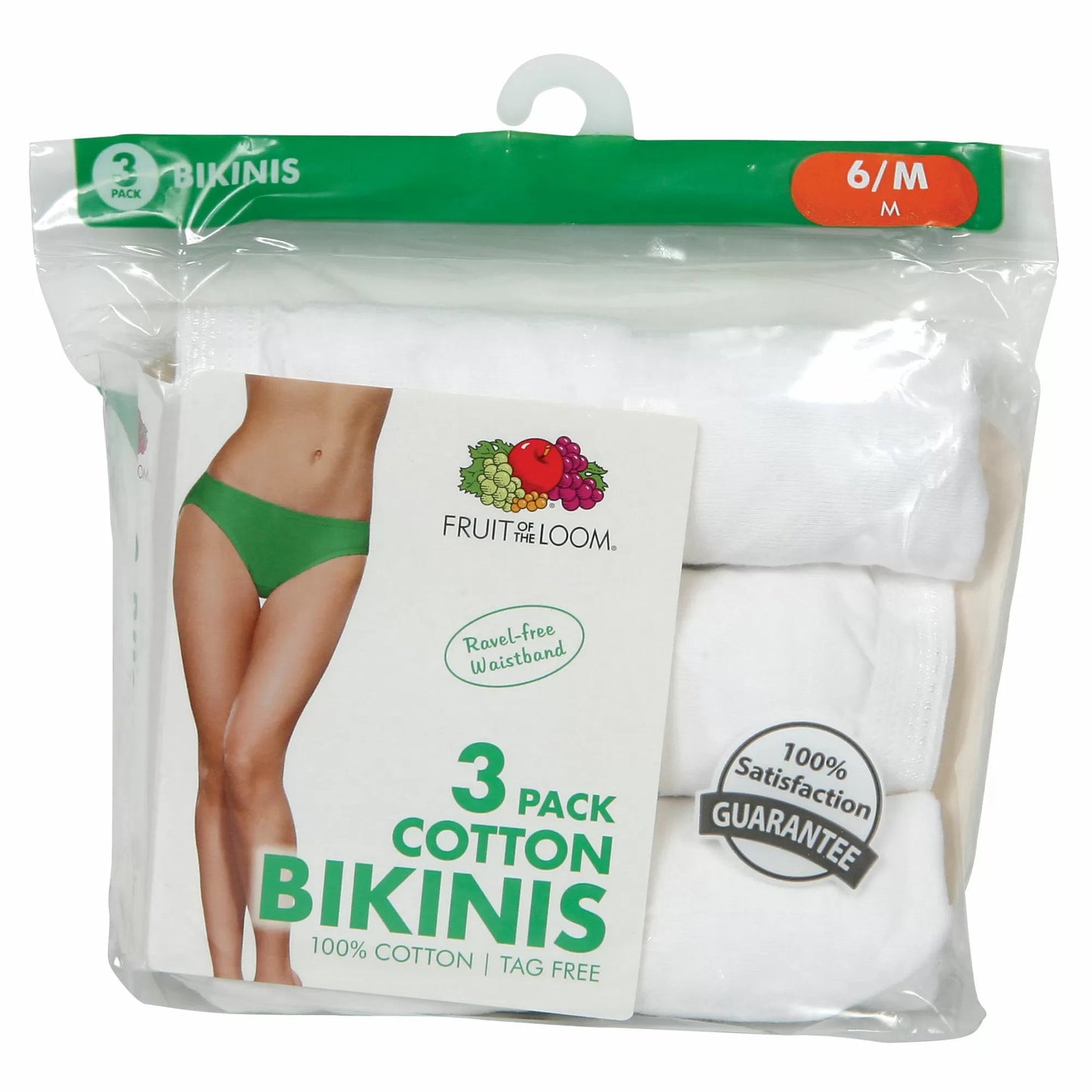 Fruit of the Loom® Ladies' Bikini Cotton Underwear