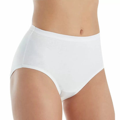 Fruit of the Loom® Women's Cotton Brief Panty,  6 Pack