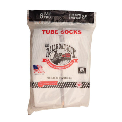 The Railroad Sock®  Men's Tube Sock - 6 Pack