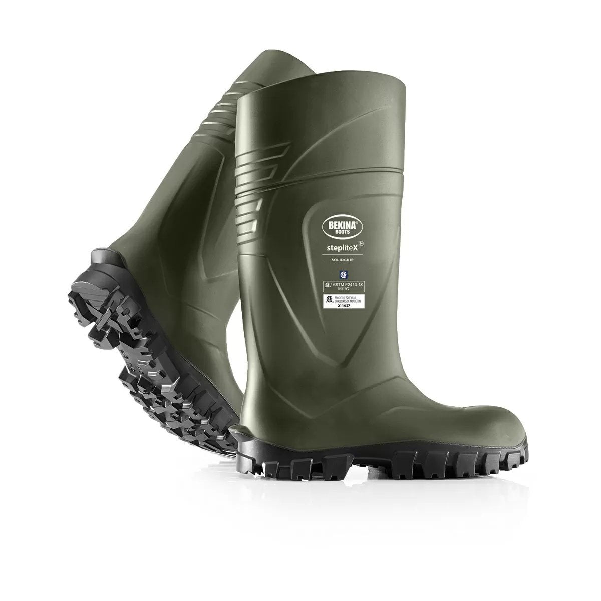 Bekina® SolidGrip® Steplite X® Boots - Safety Toe