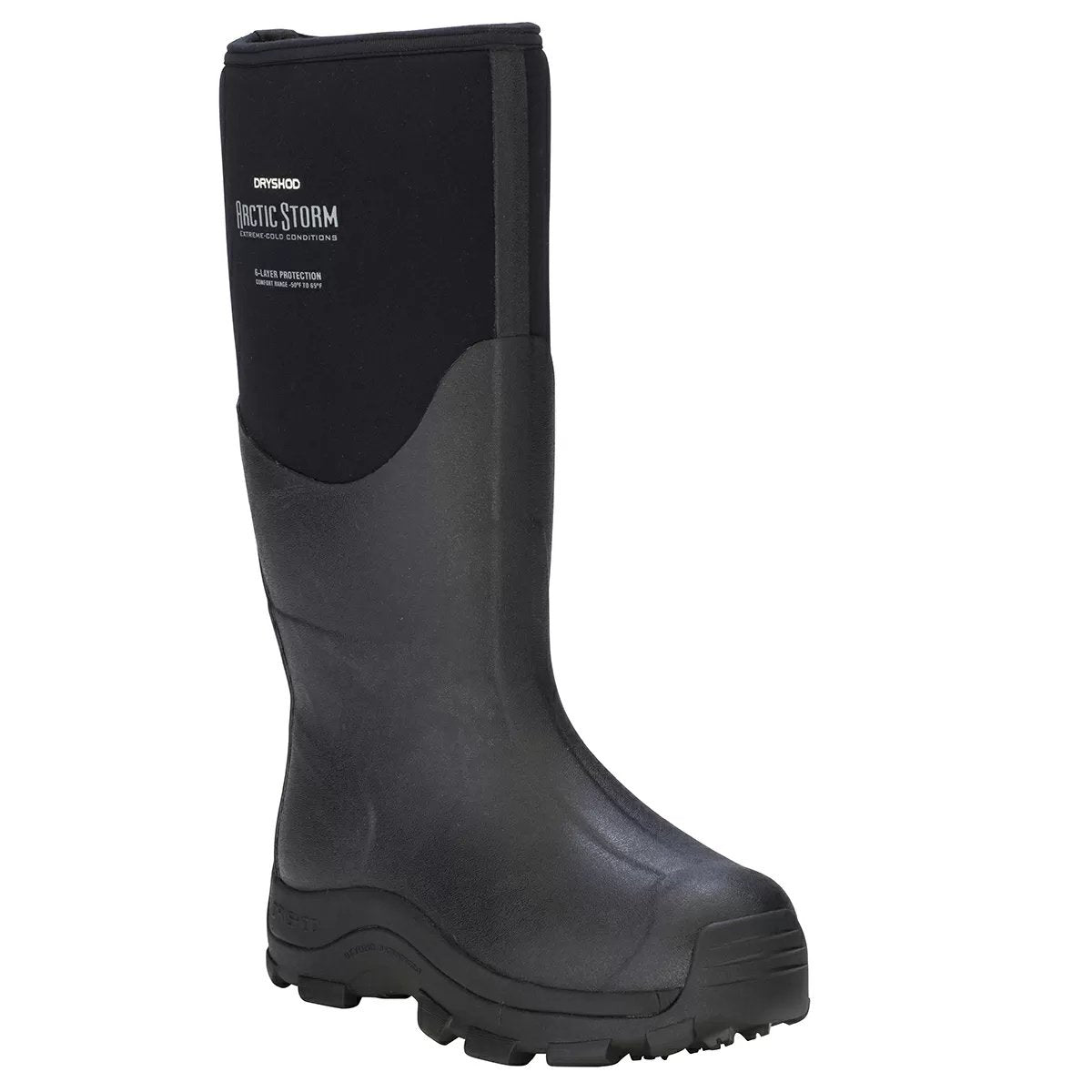 Dryshod Arctic Storm Men's Winter Boots - Black/Grey