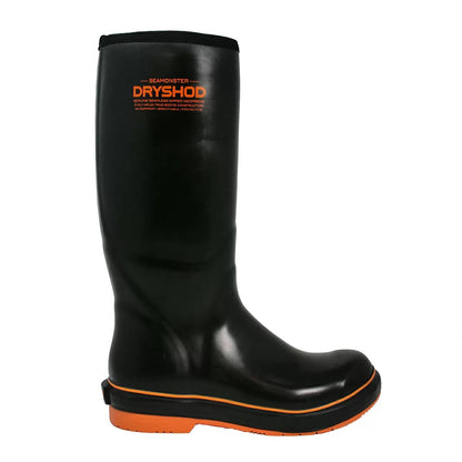 DRYSHOD® Seamonster Premium Rubber Fishing Boots - Black/Orange