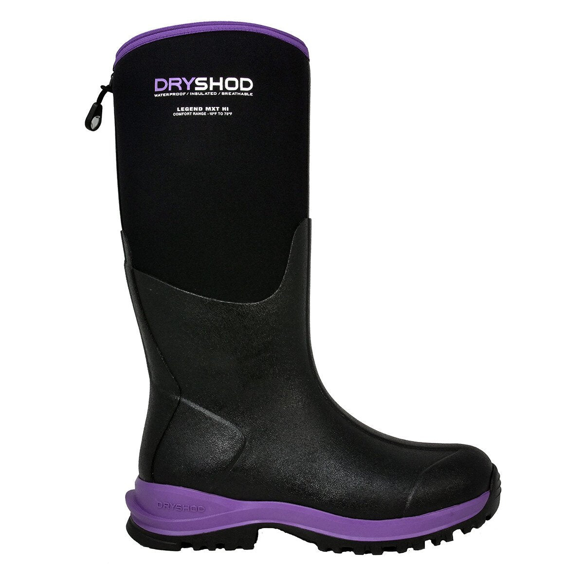 DRYSHOD® Legend MXT Hi Women's Boots - Black/Purple