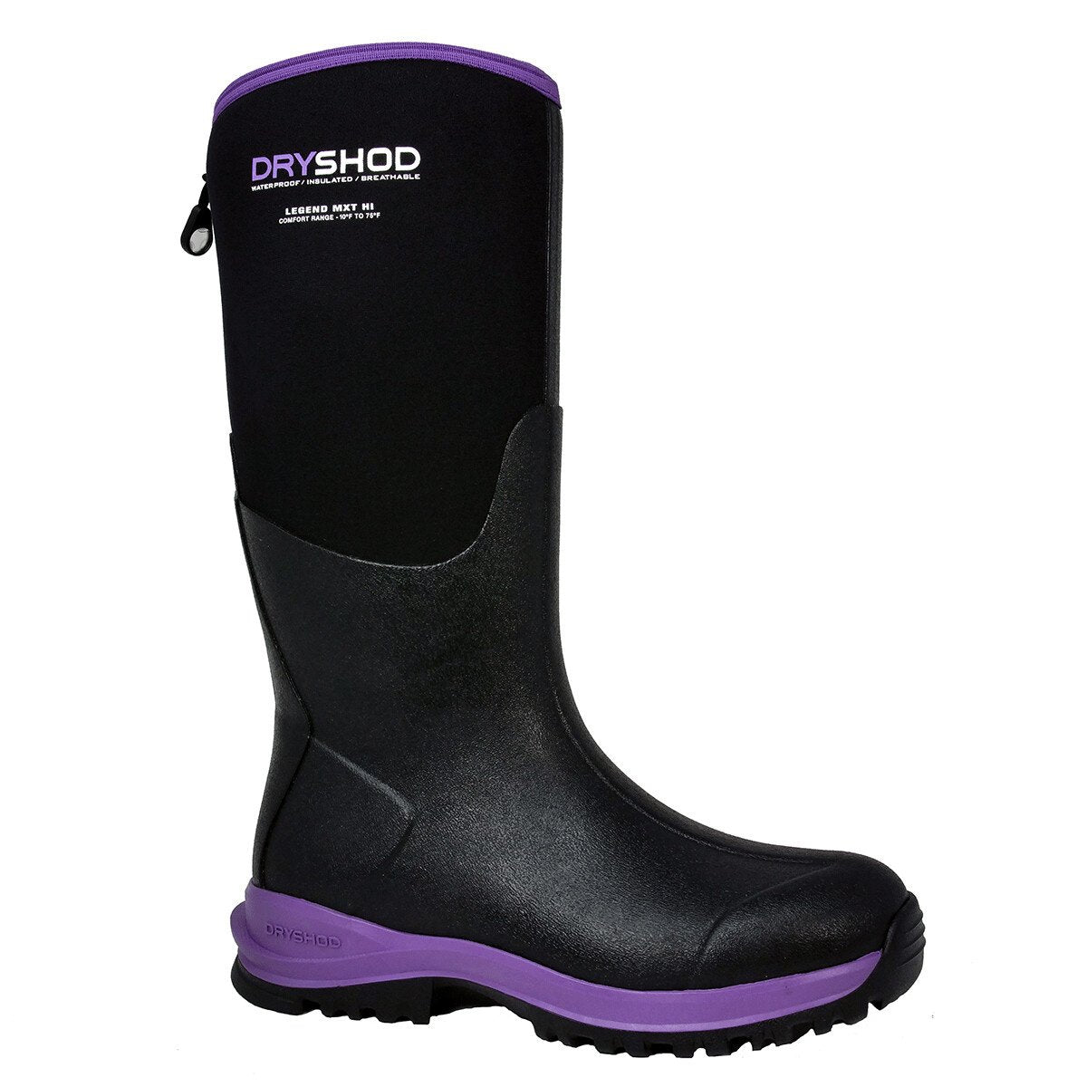 DRYSHOD® Legend MXT Hi Women's Boots - Black/Purple