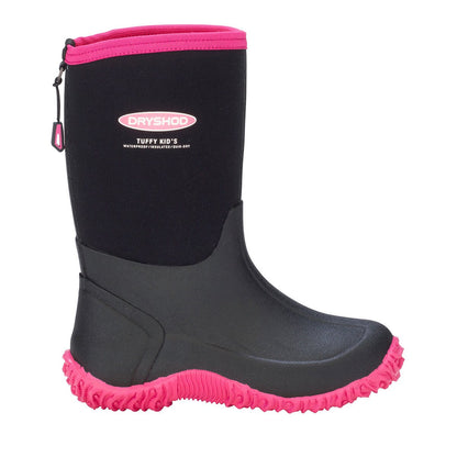 DRYSHOD® Tuffy Kid's Sport Boot - Black/Pink